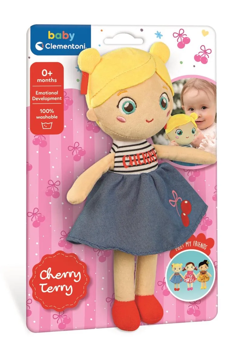 Cherry Terry Teddybär von Clementoni in Mehrfarbig – Produktfoto