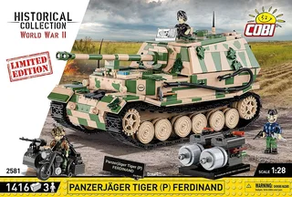 2581 Panzerjäger Tiger (P) Ferdinand - Limited Edition de COBI – photo d’ambiance 3 sur 4