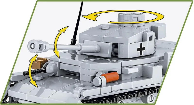 2714 Panzer IV Ausf.G fra COBI – miljøbillede 4 af 4