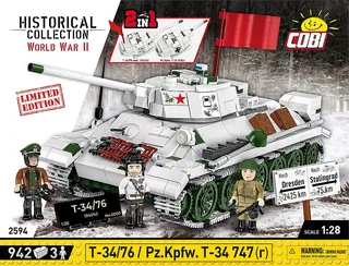 2594 T-34/76 / Pz.Kpfw. T-34 747 (r) - Limited Edition fra COBI – miljøbillede 3 af 4