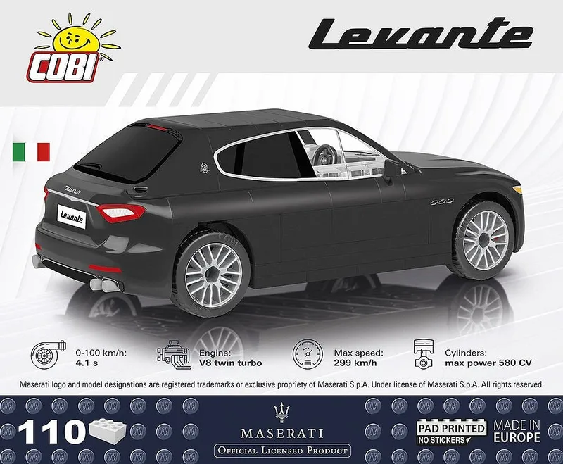24565 Maserati Levante Trofeo fra COBI – miljøbillede 2 af 4