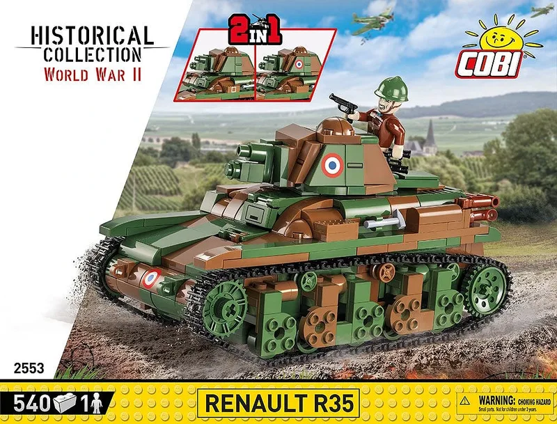 2553 Renault R35 fra COBI – miljøbillede 2 af 4