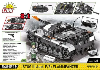 2286 StuG III Ausf.F/8 & Flammpanzer by COBI – interior photo 4 of 4