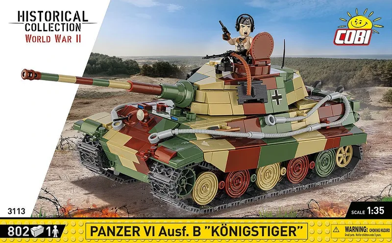 3113 Panzer VI Ausf. B Königstiger de COBI – photo d’ambiance 3 sur 4