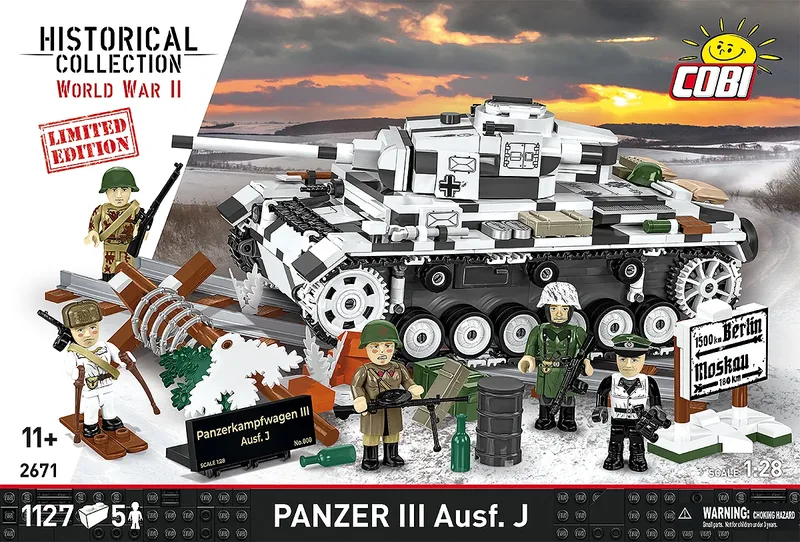 2671 Panzer III Ausf. J - Limited Edition de COBI – photo d’ambiance 4 sur 4