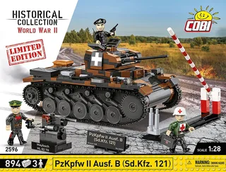 2596 PzKpfw II Ausf.B (Sd.Kfz.121) - Limited Edition fra COBI – miljøbillede 3 af 4