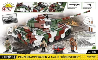 3112 Panzerkampfwagen VI Ausf. B Königstiger - Limited Edition de COBI – photo d’ambiance 4 sur 4