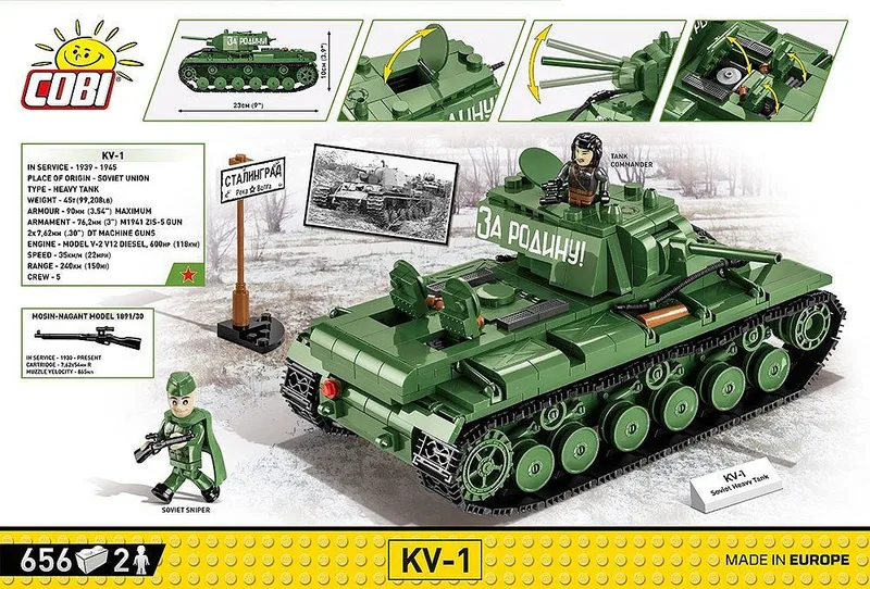 2555 KV-1 fra COBI – miljøbillede 4 af 4