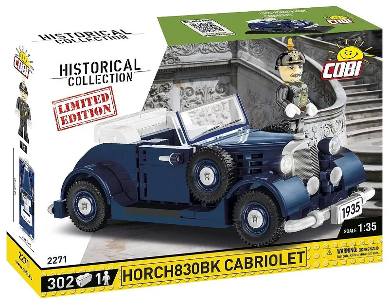2271 Horch830BK Cabriolet - Limited Edition de COBI – photo du produit 4 sur 4