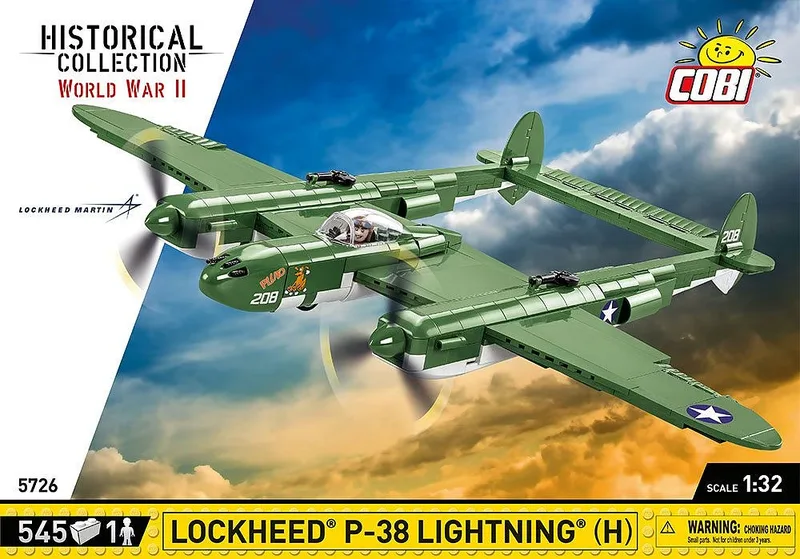 5726 Lockheed P-38 H Lightning by COBI – interior photo 2 of 4