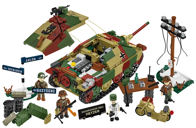 2669 Jagdpanzer 38(t) Hetzer - Limited Edition de COBI – photo du produit 2 sur 4