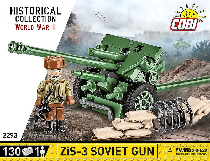 2293 ZiS-3 76 mm Divisional Gun M1942 fra COBI – miljøbillede 3 af 4