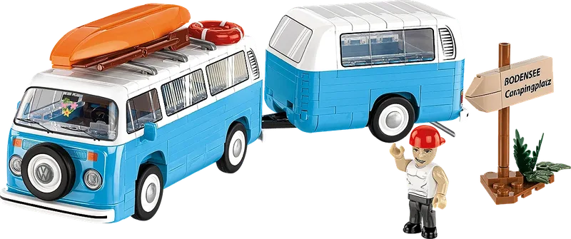 24653 Volkswagen Camper Van fra COBI – produktbillede 1 af 4
