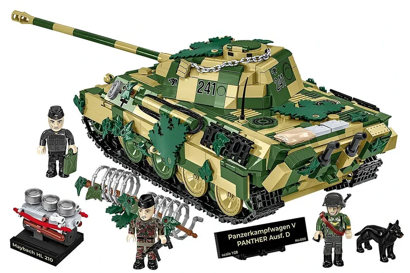 2599 Panzerkampfwagen V Panther Ausf. D - Limited Edition de COBI – photo du produit 3 sur 4