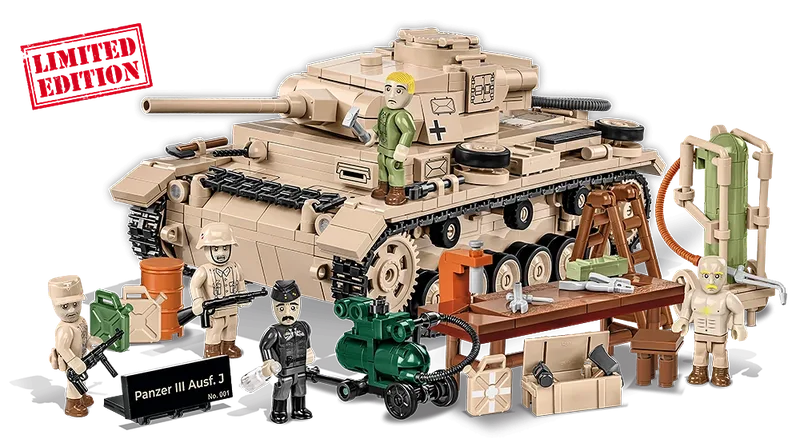 2561 Panzer III Ausf. J & Field Workshop - Limited Edition de COBI – photo du produit 1 sur 4