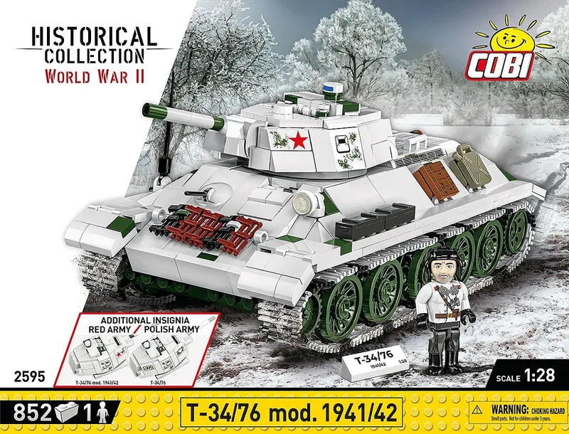 2595 T-34/76 mod. 1941/42 by COBI – interior photo 4 of 4