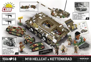 2678 M18 Hellcat - Kettenkrad & Goliath - Limited Edition de COBI – photo d’ambiance 3 sur 4