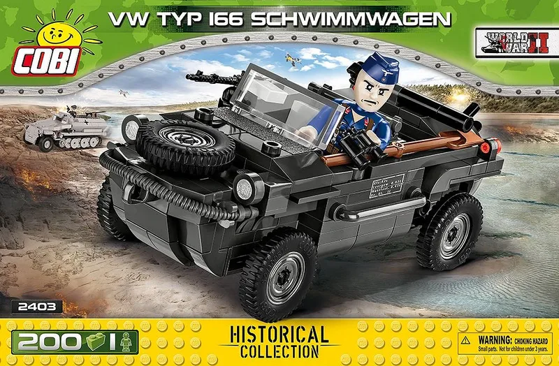 2403 VW Typ 166 Schwimmwagen by COBI – interior photo 2 of 4