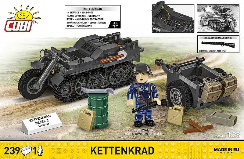2681 Kettenkrad de COBI – photo d’ambiance 4 sur 4