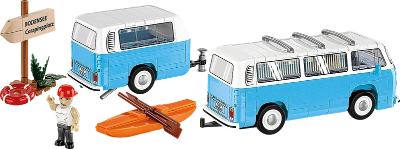 24653 Volkswagen Camper Van fra COBI – produktbillede 2 af 4