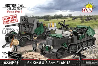 3139 Sd.Kfz.8 & 8.8 cm Flak18 - Limited Edition fra COBI – miljøbillede 2 af 4