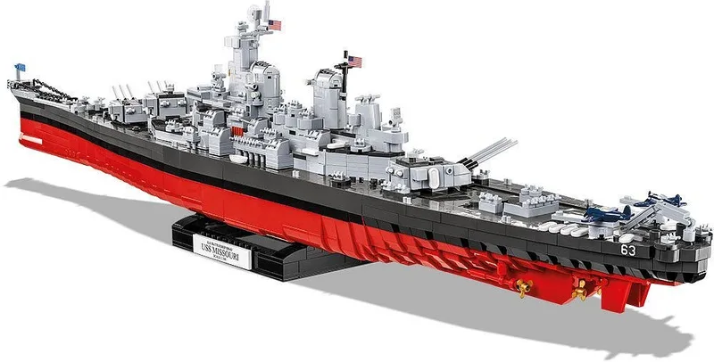 4837 Battleship Missouri (BB-63) de COBI – photo du produit 2 sur 4