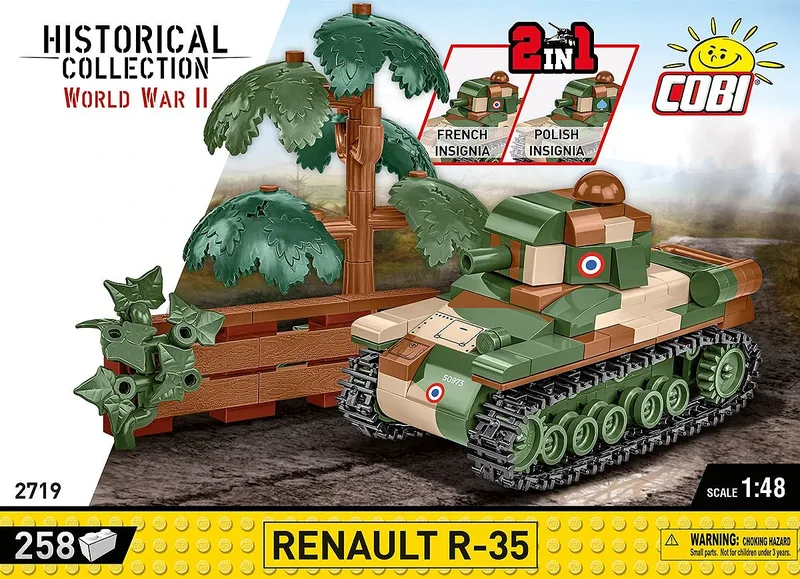 2719 Renault R-35 by COBI – interior photo 3 of 4