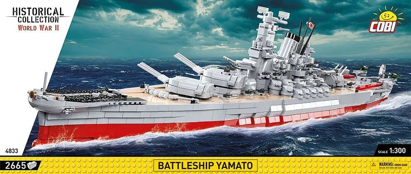4833 Battleship Yamato by COBI – interior photo 2 of 4