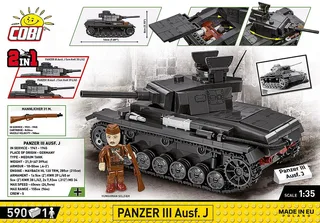 2289 Panzer III Ausf.J by COBI – interior photo 4 of 4