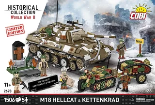 2678 M18 Hellcat - Kettenkrad & Goliath - Limited Edition de COBI – photo d’ambiance 2 sur 4