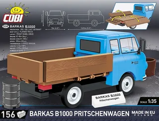 24593 Barkas B1000 Pritschenwagen fra COBI – miljøbillede 4 af 4