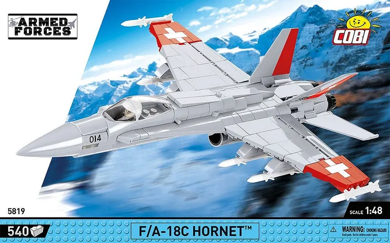 5819 F/A-18C Hornet Swiss Air Force fra COBI – miljøbillede 4 af 4