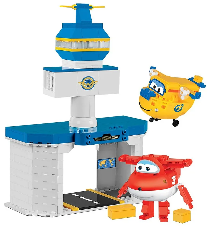 25132 World Airport Jett Donnie Super Wings by COBI – product photo 3 of 4