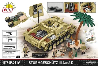 2675 Sturmgeschütz III Ausf.D - limited Edition de COBI – photo d’ambiance 4 sur 4