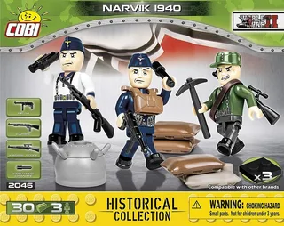2046 Narvik 1940 fra COBI – miljøbillede 2 af 4