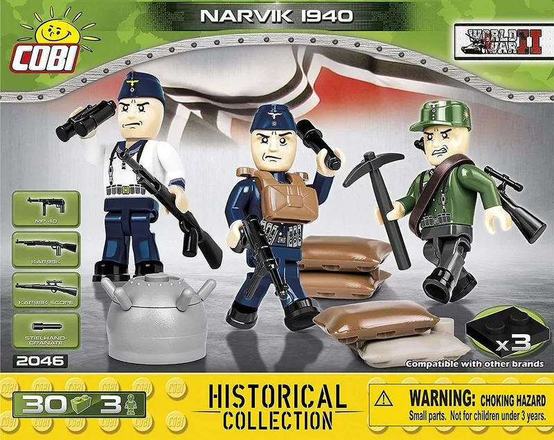 2046 Narvik 1940 fra COBI – miljøbillede 2 af 4