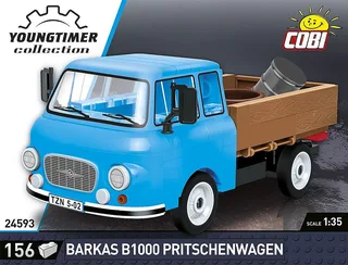 24593 Barkas B1000 Pritschenwagen fra COBI – miljøbillede 3 af 4