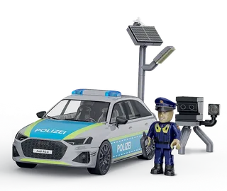 24672 Audi RS4 "Polizei" fra COBI – produktbillede 1 af 4