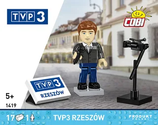 1419 TVP 3 Rzeszów fra COBI – miljøbillede 2 af 4