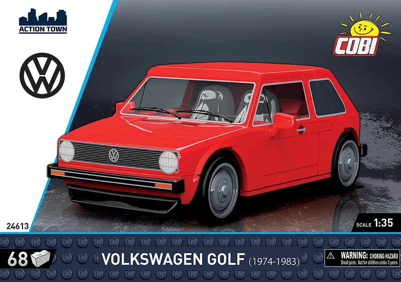 24613 Volkswagen Golf (1974-1983) från COBI – miljöbild 2 av 4