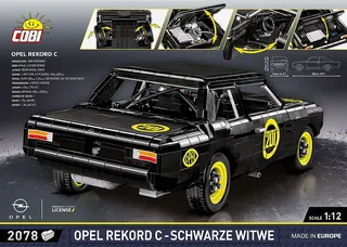 24333 Opel Rekord C Schwarze Witwe by COBI – interior photo 4 of 4