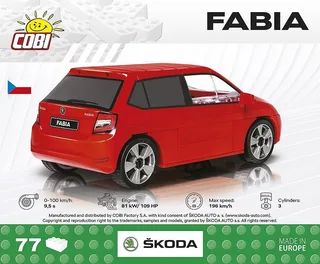 24570 Škoda Fabia fra COBI – miljøbillede 3 af 4