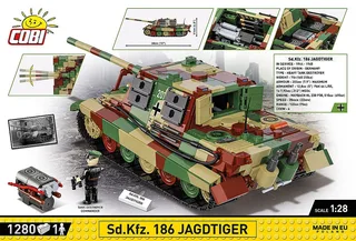 2580 Sd.Kfz. 186 - Jagdtiger by COBI – interior photo 4 of 4