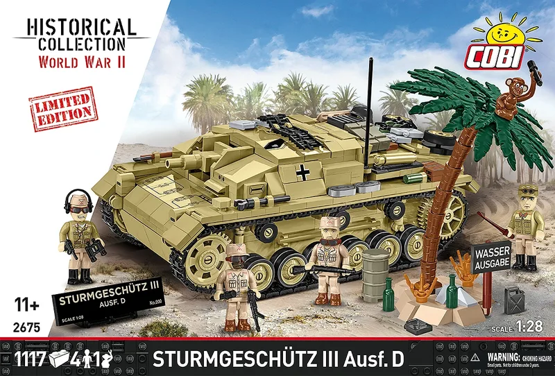 2675 Sturmgeschütz III Ausf.D - limited Edition de COBI – photo d’ambiance 3 sur 4