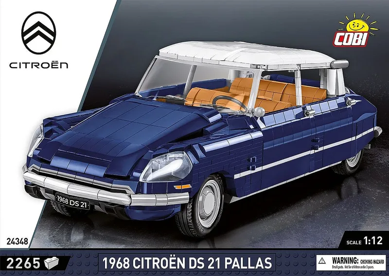 24348 Citroen DS 21 Pallas 1968 fra COBI – miljøbillede 4 af 4