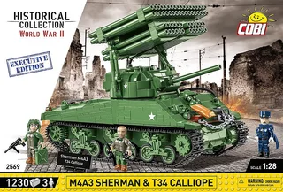2569 M4A3 Sherman & T34 Calliope - Executive Editon fra COBI – miljøbillede 2 af 4