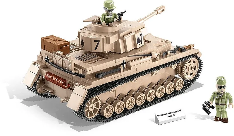 2546 Panzer IV Ausf.G fra COBI – produktbillede 3 af 4