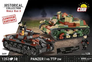 2659 Panzer I vs 7TP DW (September 1939) - Limited Edition de COBI – photo d’ambiance 3 sur 4