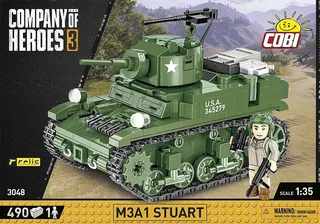 3048 M3A1 Stuart de COBI – photo d’ambiance 2 sur 4