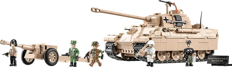 2565 PzKpfw V Panther Ausf. G + 8 cm PAW 600 - Limited Edition by COBI – product photo 1 of 4